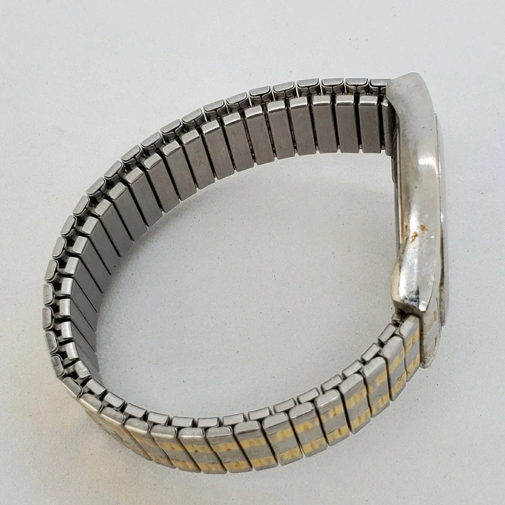 Men's Watch 36MM Gray Dial‎ Gray Gold Tone Bracelet Band 6